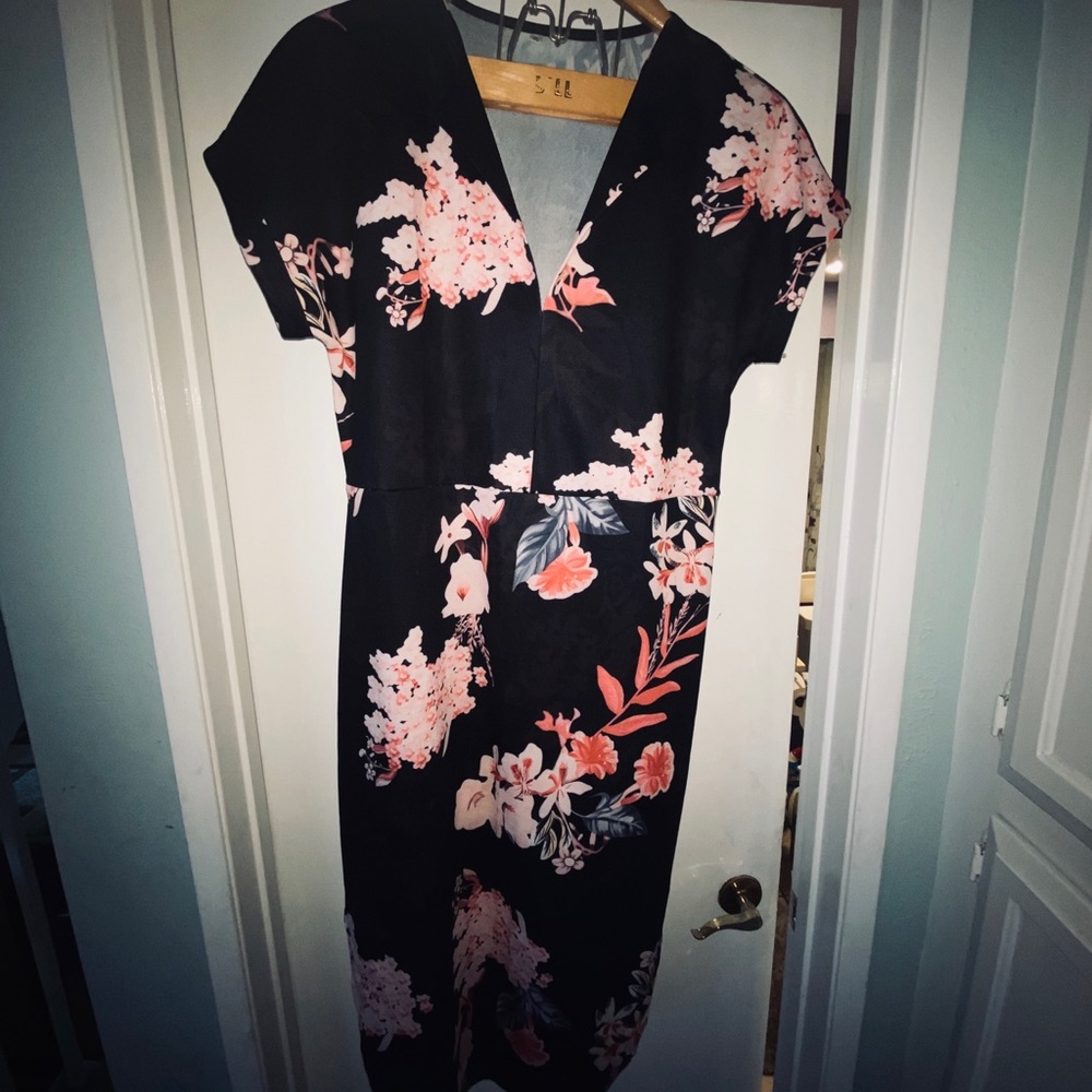 Japanese Style Dress (black&pink)